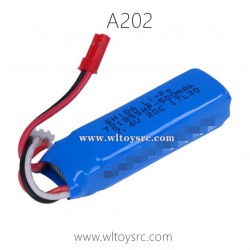 WLTOYS A202 1/24 RC Car Parts-7.4V 500mAh Battery