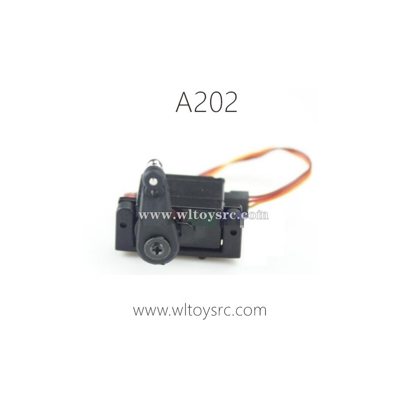 WLTOYS A202 1/24 RC Car Parts-Servo with Holder Frame A202-81