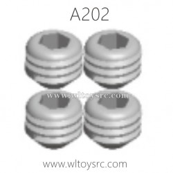 WLTOYS A202 1/24 RC Car Parts-3X3 Motor Gear Screws