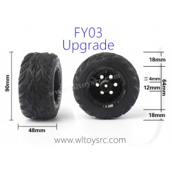 FEIYUE FY03 Parts-Upgrade Widen Wheel