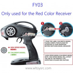 FEIYUE FY03 RC Car Original Parts-New Version Transmitter FY-TX01