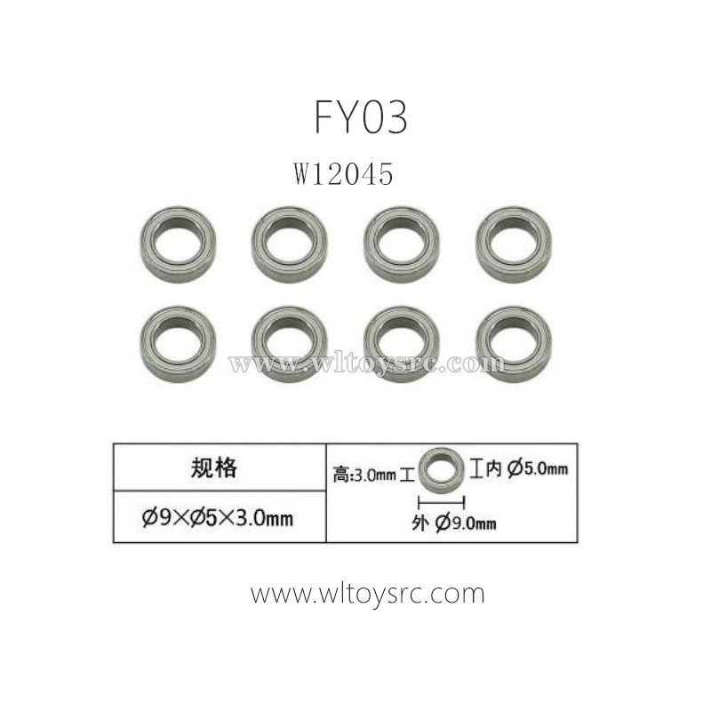 FEIYUE FY03 RC Car Parts-9X5X3 Ball Bearing