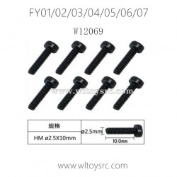 FEIYUE FY01 FY02 FY03 FY04 FY05 FY06 FY07 Parts-2.5X10HM Machine Silk Screw W12069
