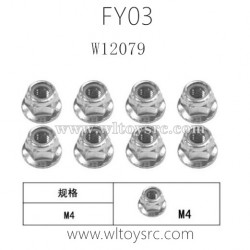 FEIYUE FY03 RC Truck Parts-Nut M4 W12079