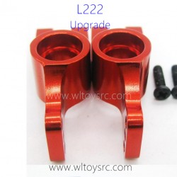 WLTOYS L222 Pro Upgrade Parts, Rear Hub Carrier Red