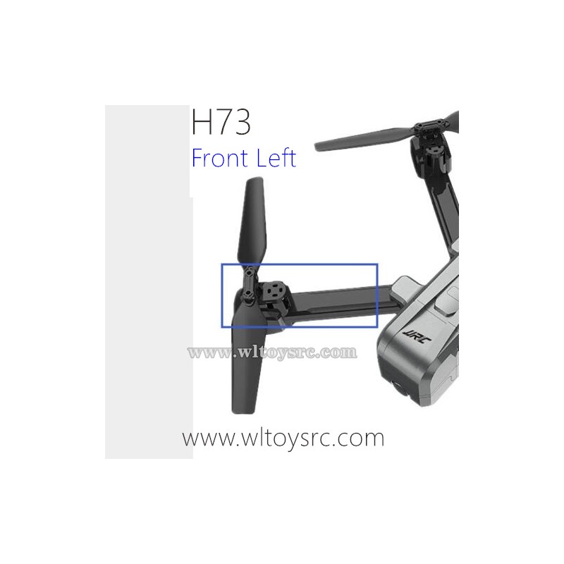 JJRC H73 Parts-Front Left Motor Arm Kit