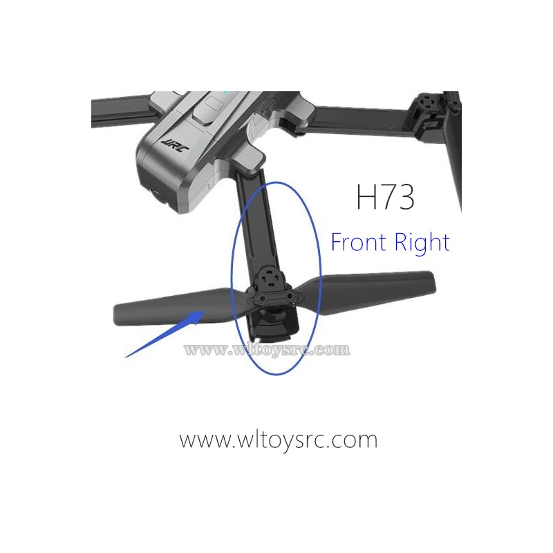 JJRC H73 5G RC Drone Parts-Front Right Motor Arm