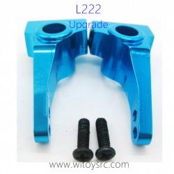 WLTOYS L222 Pro Upgrade Parts, Steering Hub Carrier Blue