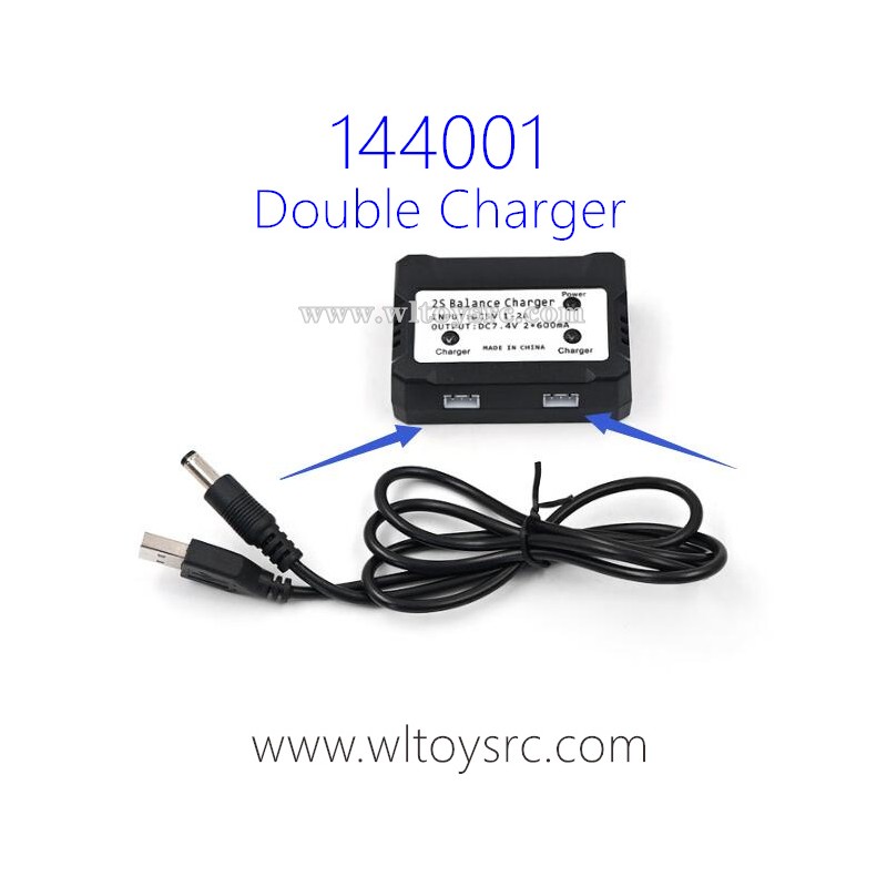 WLTOYS XK 144001 Upgrade Parts Double Charger