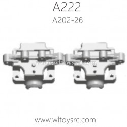 WLTOYS A222 1/24 Parts Gearbox Upper Cover A202-26