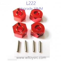 WLTOYS L222 Upgrade Parts, 12MM Wheel Hex Mount