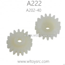 WLTOYS A222 1/24 Racing Car Parts 17T Motor Gear