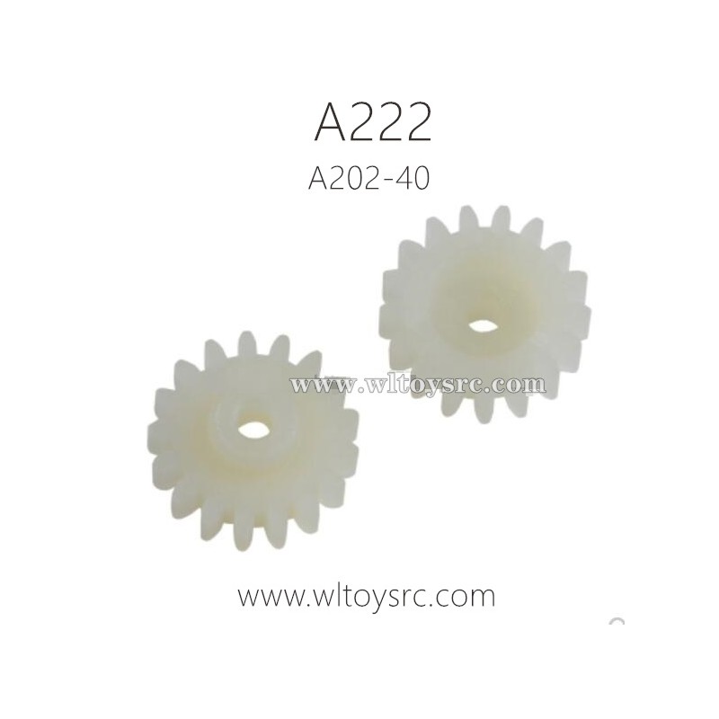 WLTOYS A222 1/24 Racing Car Parts 17T Motor Gear