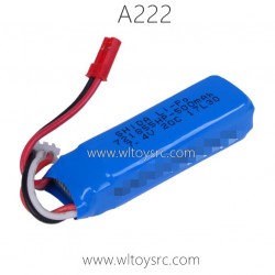 WLTOYS A222 SAVAGE 1/24 RC Car Parts 7.4V 500mAh Battery A202-61