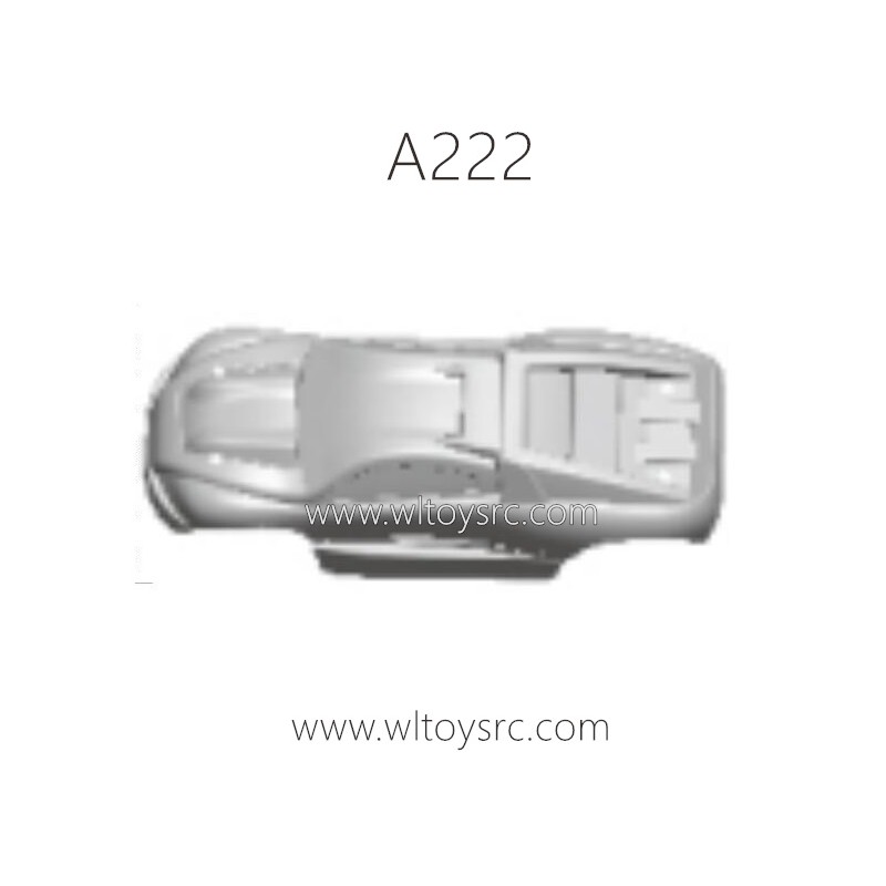 WLTOYS A222 1/24 Parts Racing Car Body Shell