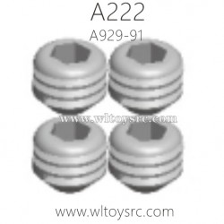 WLTOYS A222 1/24 Parts 3X3 Motor Gear Screws