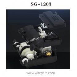 SG-1203 RC Tank Parts-Gearbox Assembly