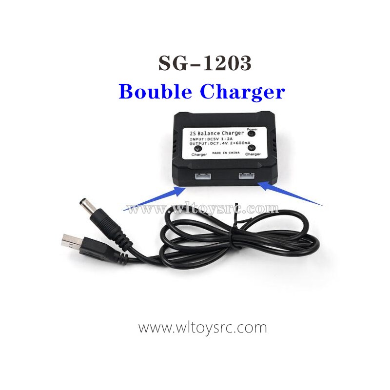 SG-1203 RC Tank Upgrade Parts-Double Charger
