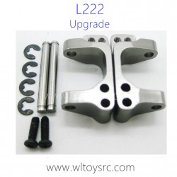WLTOYS L222 Pro Upgrade Parts, Front Hub Carrier gray