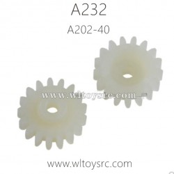 WLTOYS A232 1/24 RC Truck Parts-17T Motor Gear