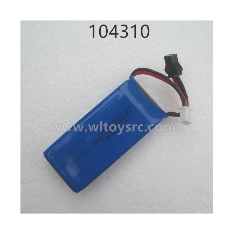 WLTOYS 104310 1/10 Parts-7.4V 1200mAh Battery