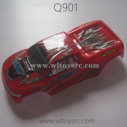 XINLEHONG Q901 1/16 Brushless RC Car Parts-Body Shell RED