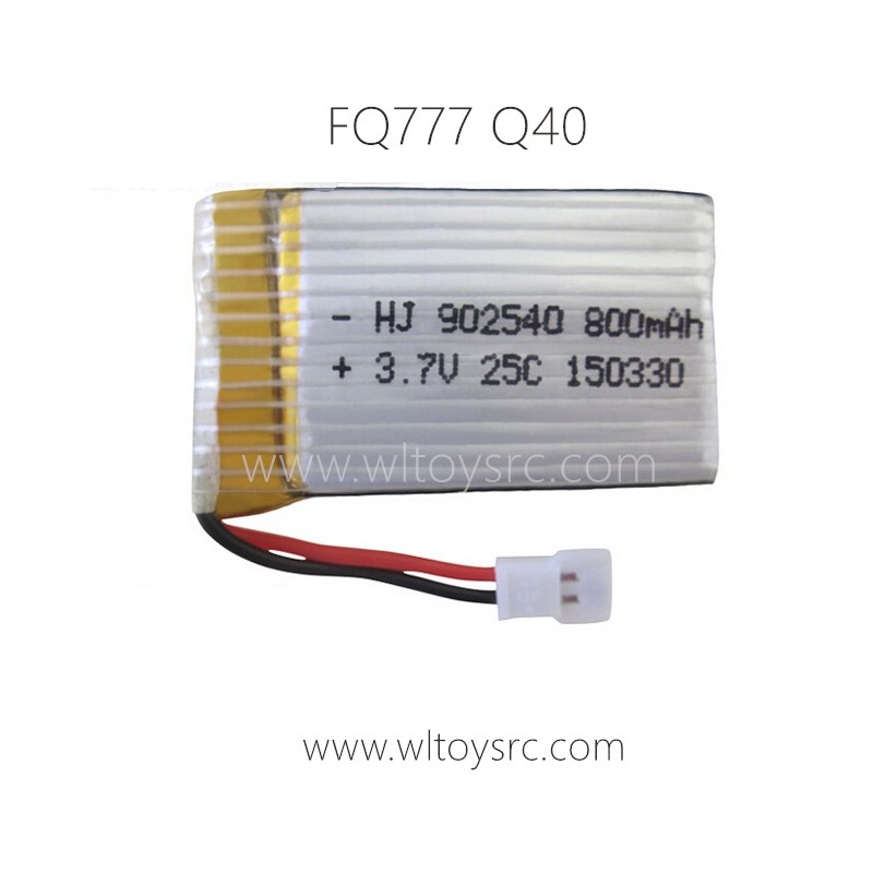 FQ777 Q40 Drone Parts-3.7V Lipo Battery 800mah