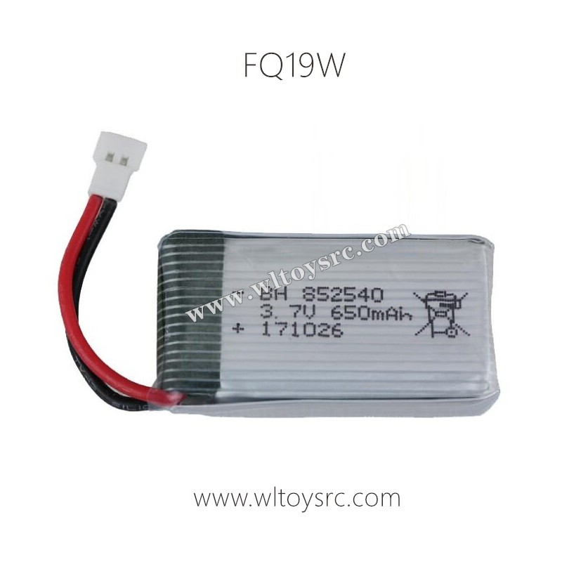 FQ777 FQ19W WIFI FPV Drone Parts-3.7V Lipo Battery 650mAh