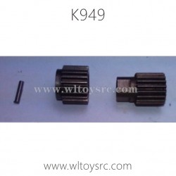 WLTOYS K949 1/10 RC Truck Parts-First and Second Speed Reduction Gears