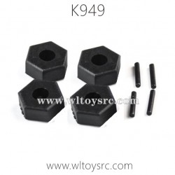 WLTOYS K949 1/10 RC Truck Parts Hexagon Wheel Seat K949-12