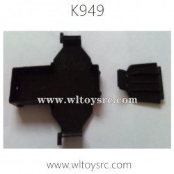 WLTOYS K949 Parts Battery Positioning Seat and Front Bumper K949-106