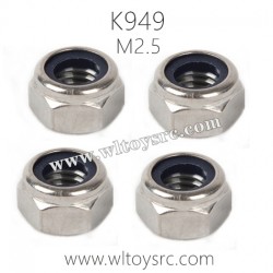 WLTOYS K949 Parts M2.5 Locknut K949-108