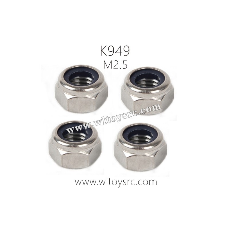 WLTOYS K949 Parts M2.5 Locknut K949-108