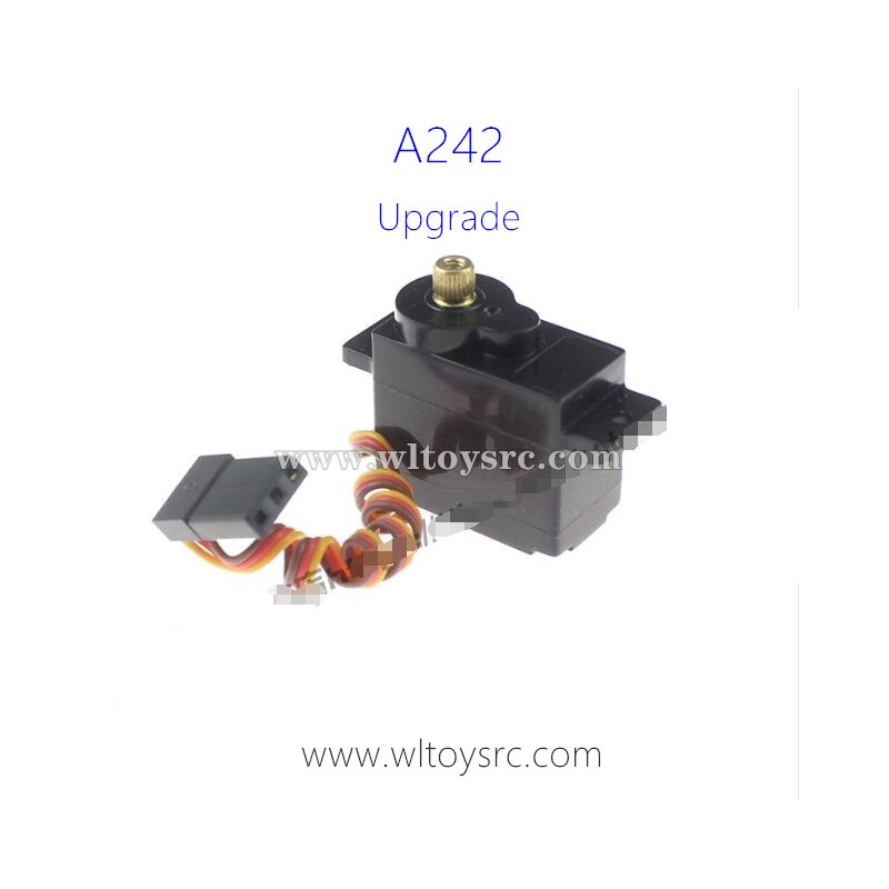WLTOYS A242 Upgrade parts, Servo with Metal Gear, WLTOYS RC Car