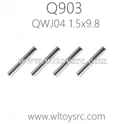 XINLEHONG TOYS Q903 Parts-QWJ04 1.5x9.8 Metal Shaft