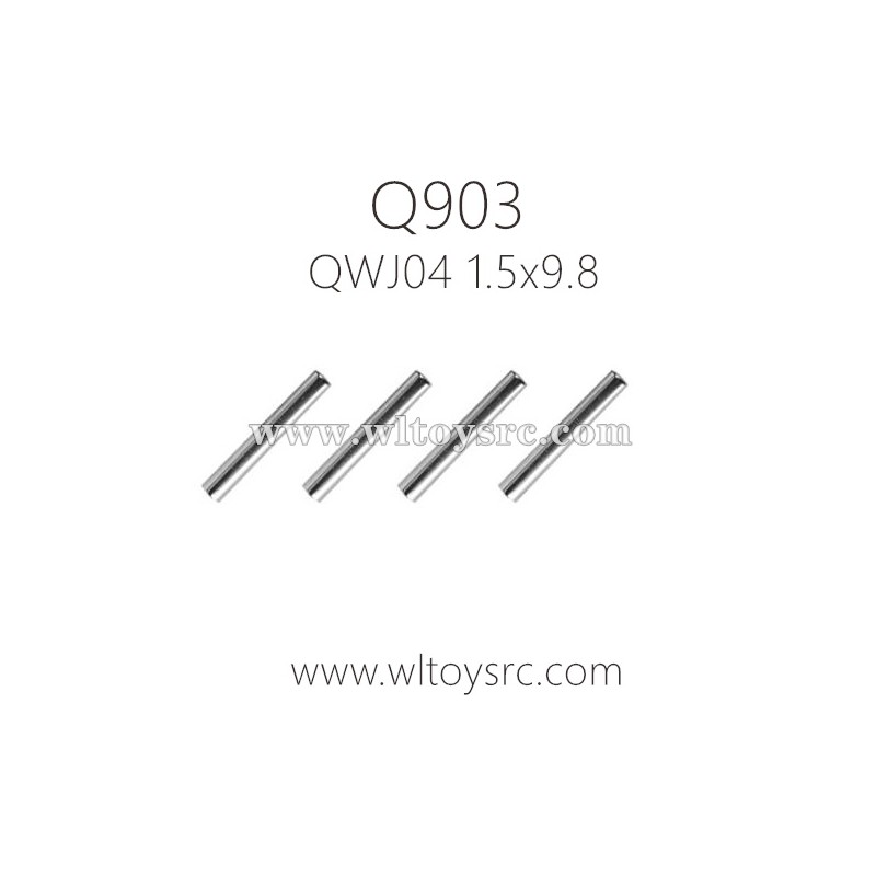 XINLEHONG TOYS Q903 Parts-QWJ04 1.5x9.8 Metal Shaft
