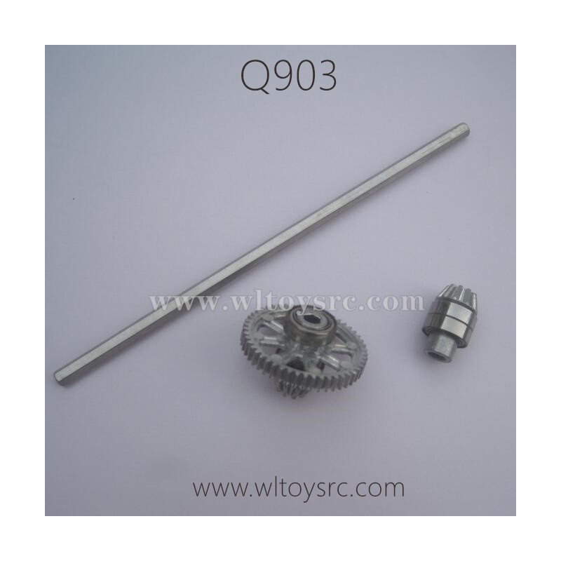 XINLEHONG TOYS Q903 RC Truck Parts-Big Gear and Transmission Shaft