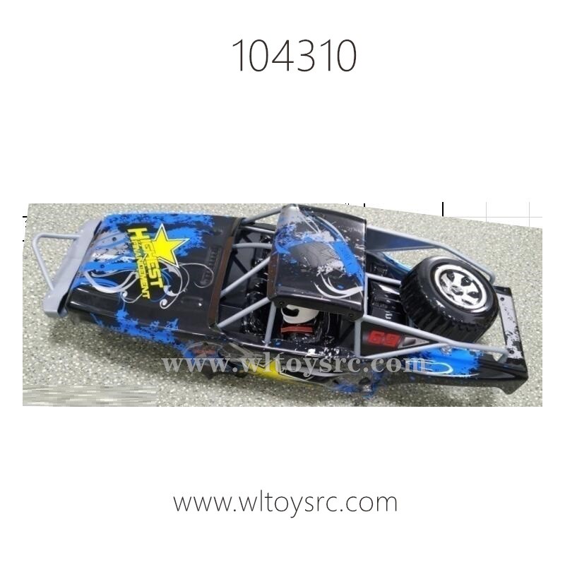 WLTOYS 104310 Car Body Shell Assembly
