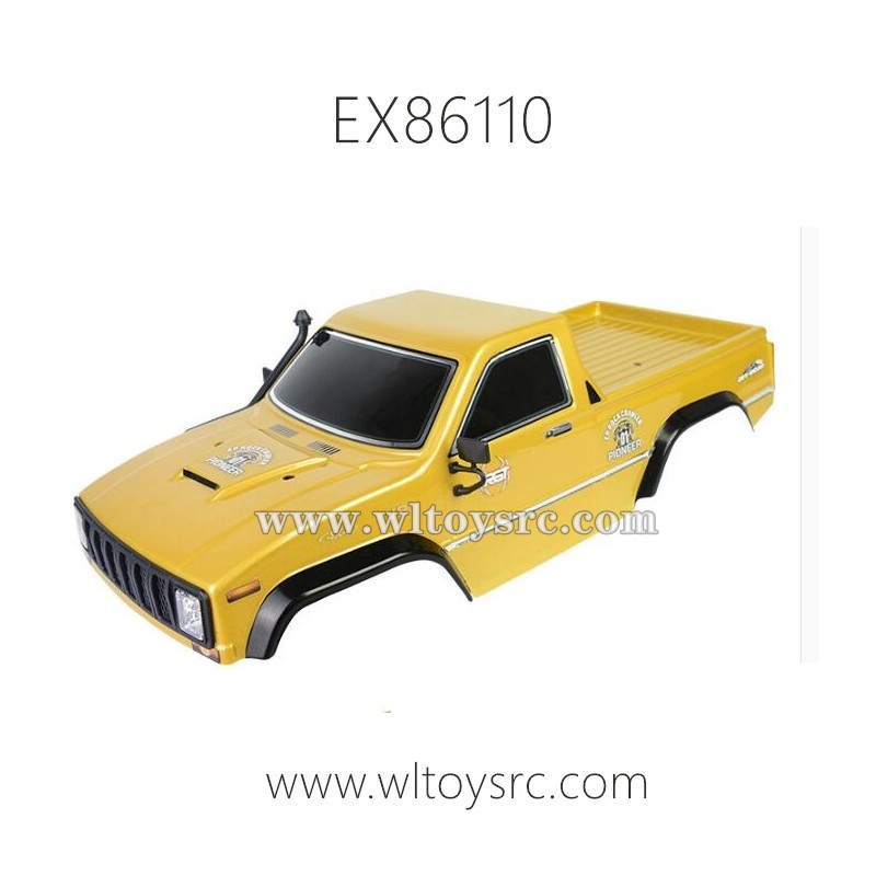 RGT EX86110 1/10 2.4G 4WD RC Truck Parts Car Body Shell