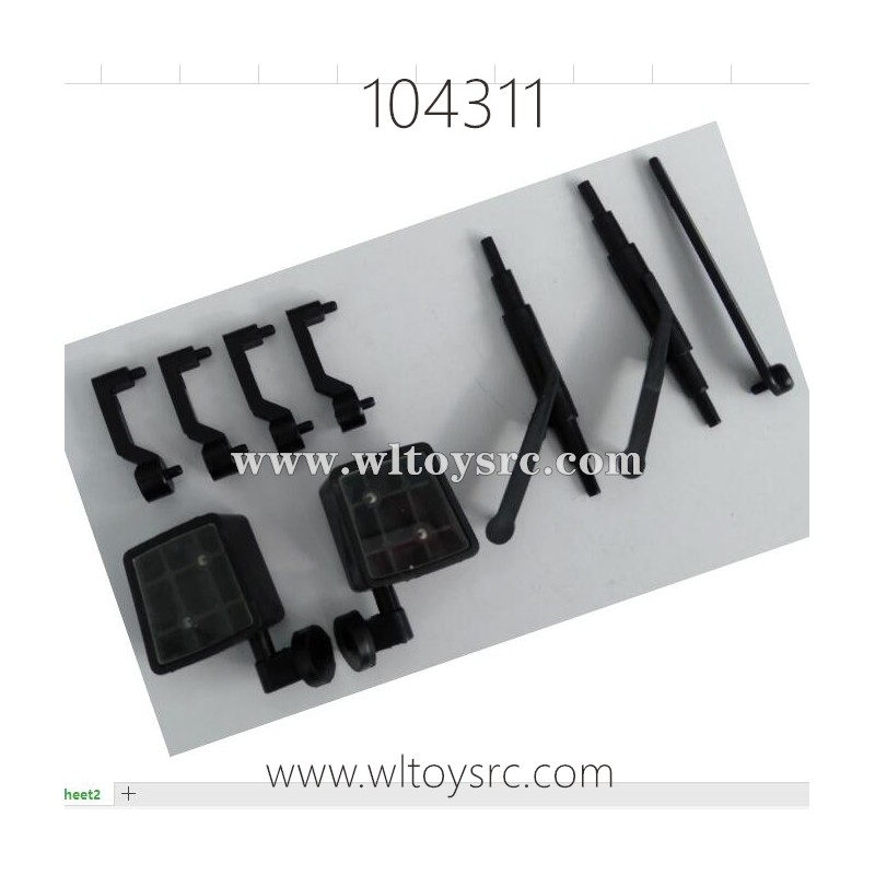 WLTOYS XK 104311 Parts Wiper Components