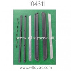 WLTOYS XK 104311 Parts Left and Right foot Pedal Assembly 1359