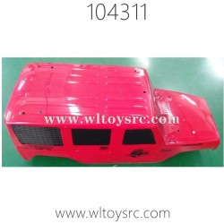 WLTOYS XK 104311 Parts Car Shell