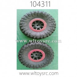 WLTOYS XK 104311 Parts Wheel and Tires 1363