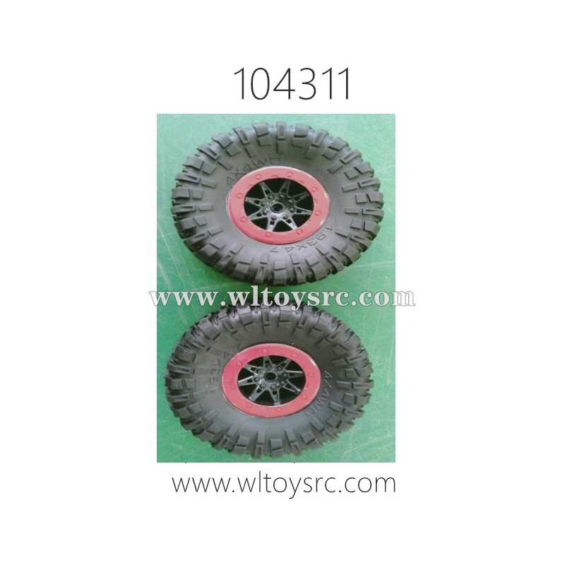 WLTOYS XK 104311 Parts Wheel and Tires 1363