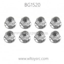 SUBOTECH BG1520 Climbing Car Parts Lock Nut