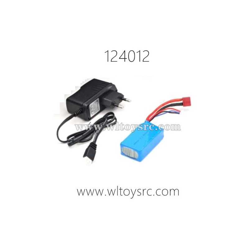 WLTOYS 124012 Parts, Battery and Charger