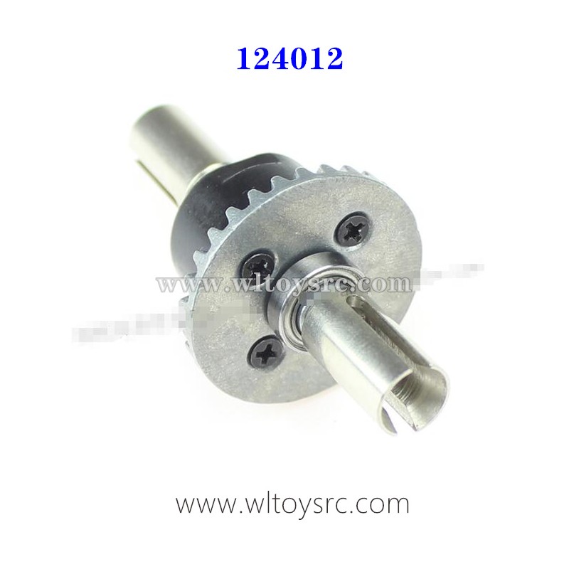 WLTOYS 124012 Upgrade Parts, Zinc alloy Differential