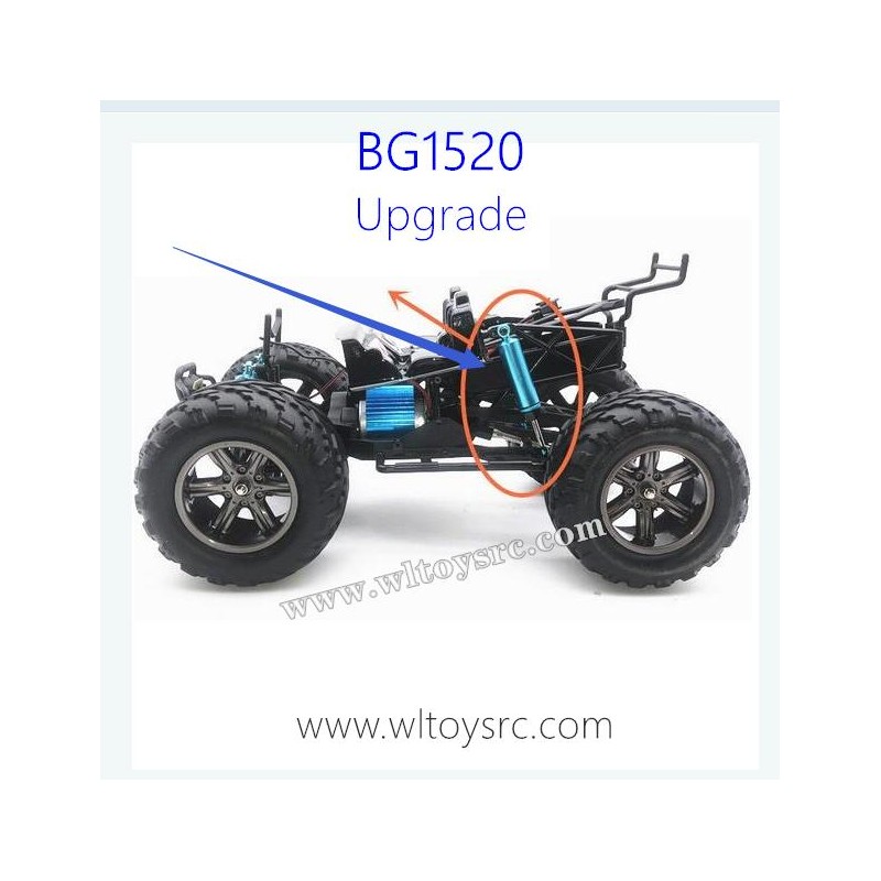 SUBOTECH BG1520 Upgrade Parts Rear Shock Absorber Aluminum Alloy