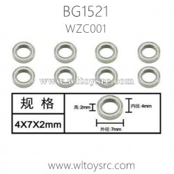 SUBOTECH BG1521 1/14 OFF-Roard RC Car Parts Ball Bearing WZC001