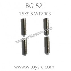 SUBOTECH BG1521 Rock Crawler Parts 1.5X9.8 Iron Rod WTZ003